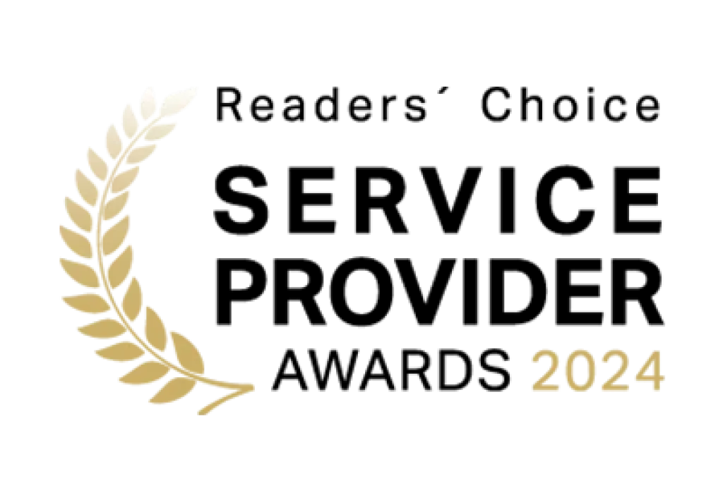 webgo erhalt den Gold-Award bei den Service Provider Awards 2024!.