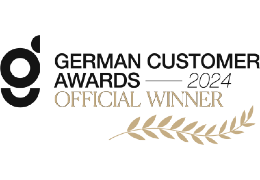 webgo ist Gewinner des German Customer Awards 2024.