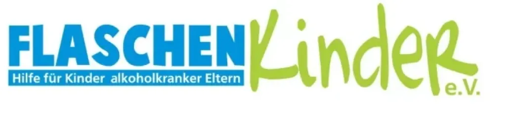 Logo der FlaschenKinder e.V. - Verein zur Hilfe für Kinder alkoholkranker Eltern.