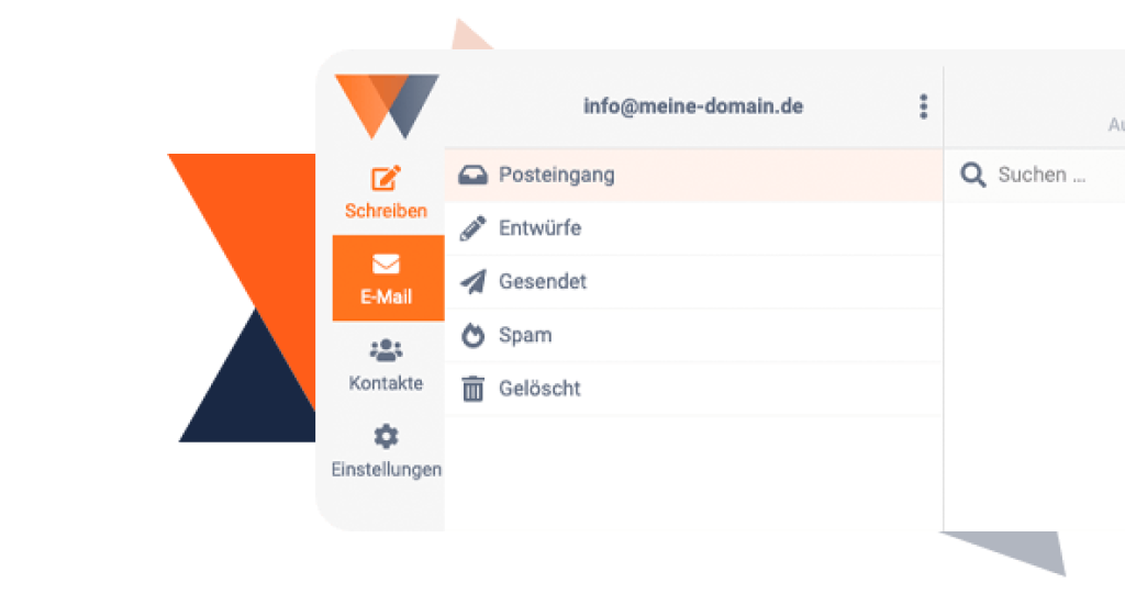 Mit dem modernen Webmailer von webgo können Sie jederzeit auf Ihr E-Mail-Postfach zugreifen!.